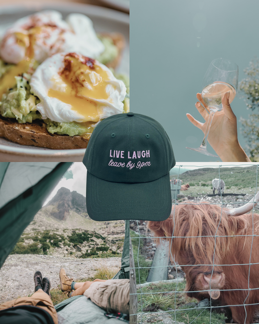 Live Laugh Leave by 9PM Cap