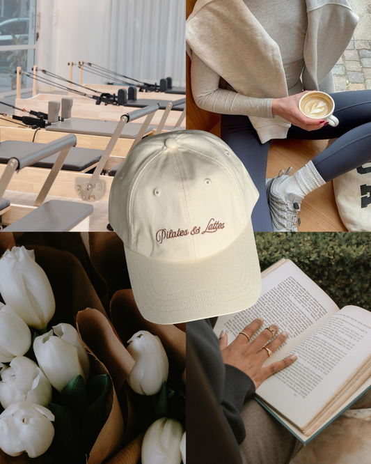Pilates & Lattes Cap