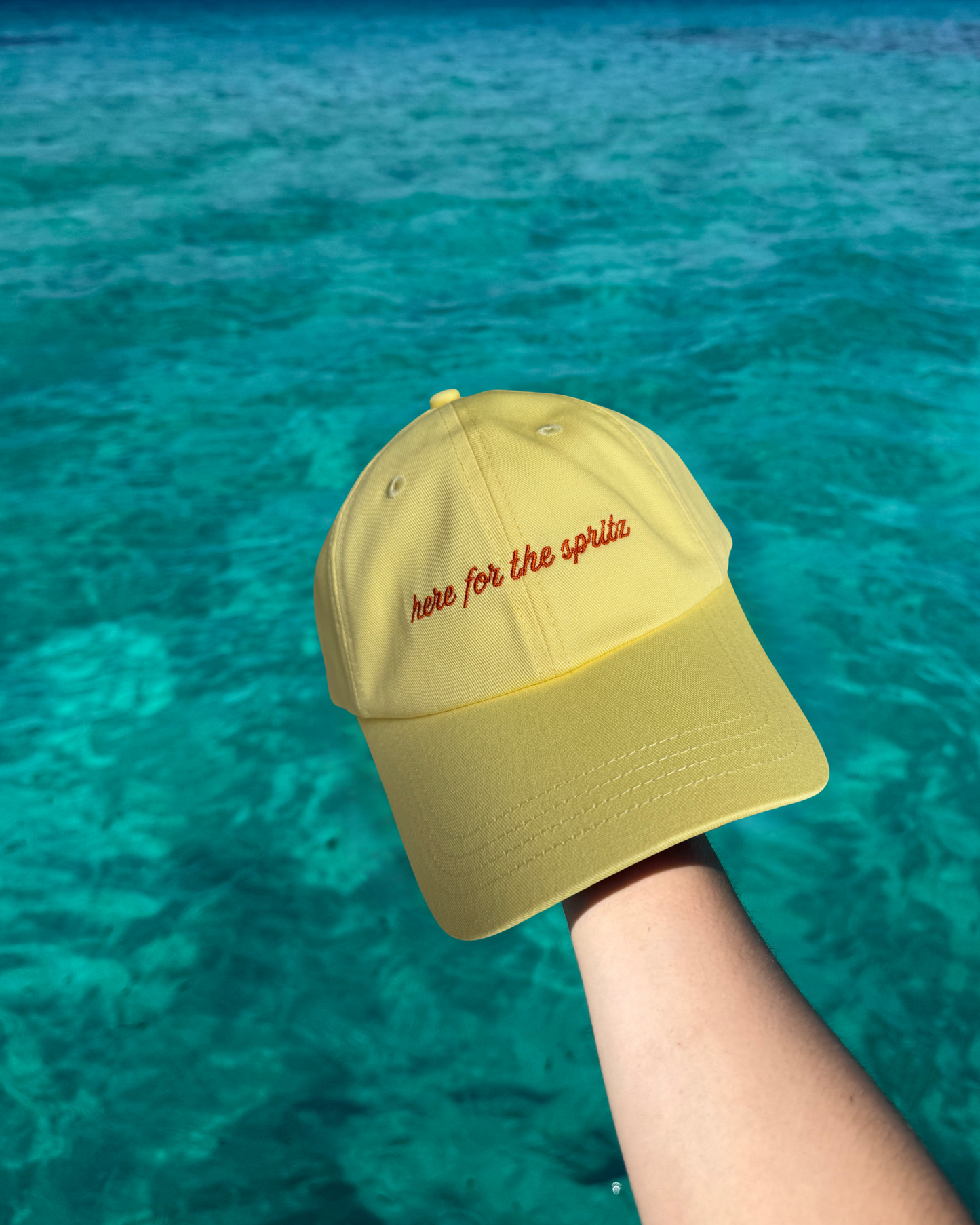 Here For The Spritz Cap