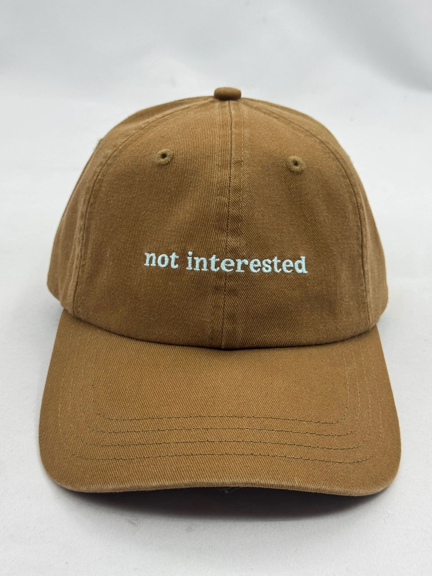 Not Interested Cap