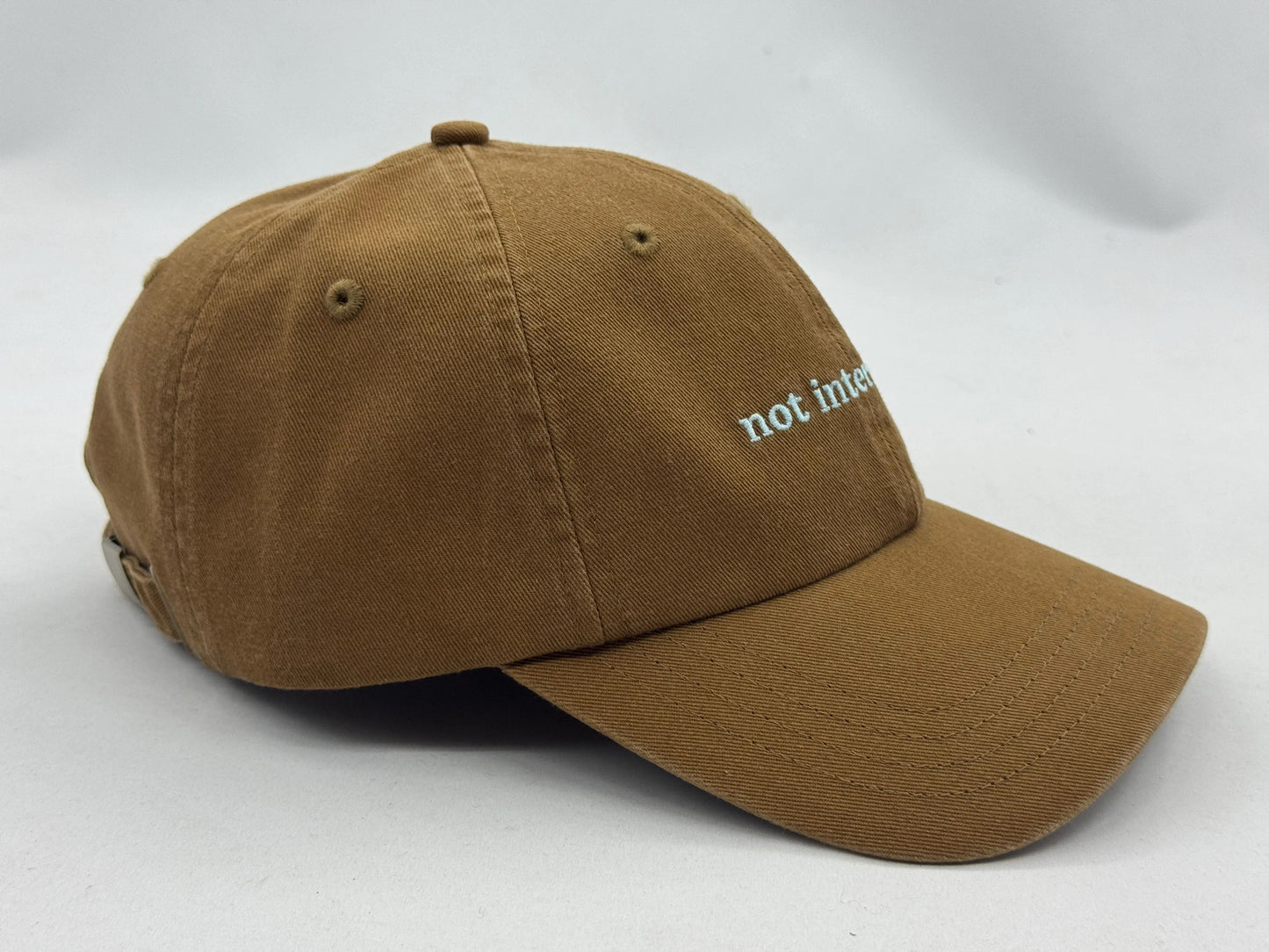 Not Interested Cap